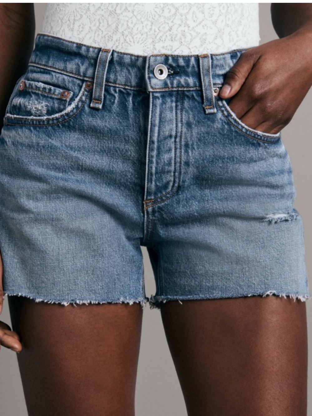 Rag and Bone Dre denim jean shorts Norwalk size 24